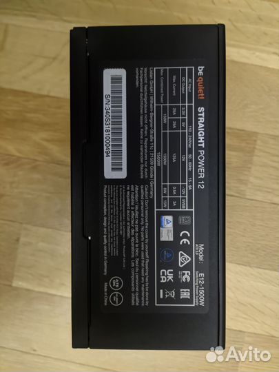 Блок питания Be Quiet Straight power 12 1500W
