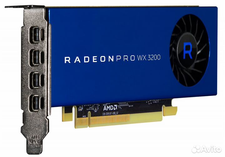 Radeon Pro WX 3200 почти новая