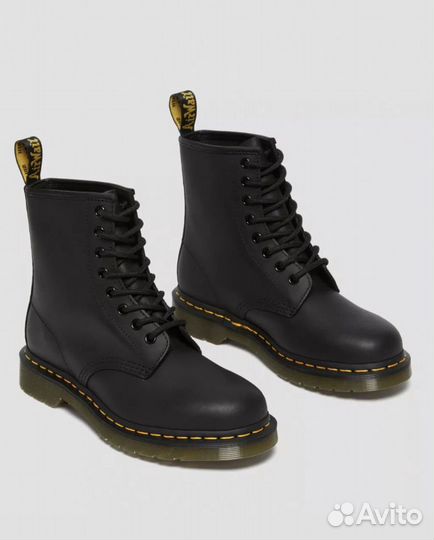 Ботинки Dr martens 1460 greasy black оригинал