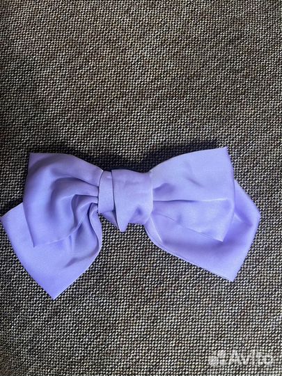 Бант для волос на заколке