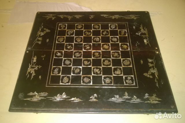 Редкие коллекционные шахматы-шашки-нарды, Вьетнам