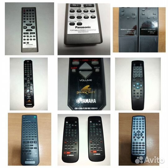 Пульты ду разные