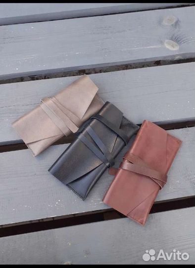 Кожаный чехол для карт таро