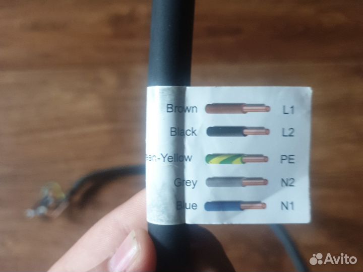 Кабель силовой для варочной панели