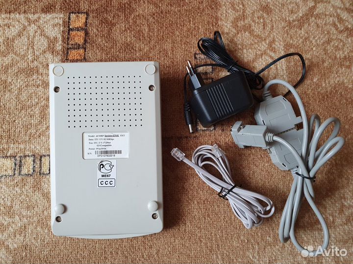 Аналоговый факс-модем Acorp Sprinter56K Ext