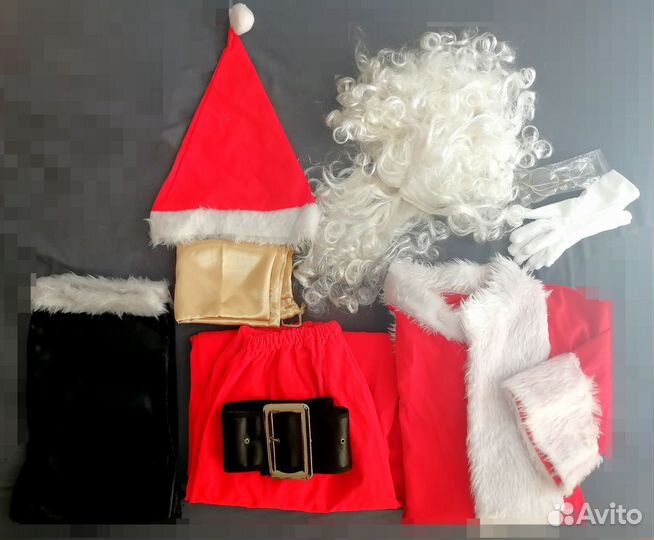 Костюм Санта Клауса взрослый