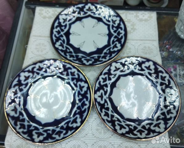 Тарелки для плова 3 шт. Узбекистан