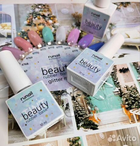 Каучуковая цветная база, RuNail