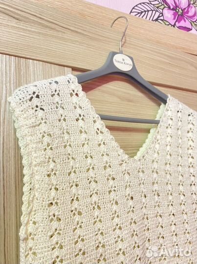 Платье вязаное крючком