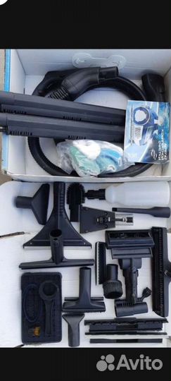 Моющий пылесос Белый кот