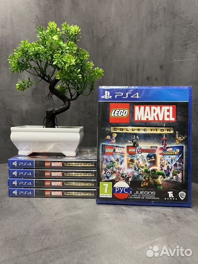Lego Marvel Collection PS4/PS5 (Новый, Рус.)