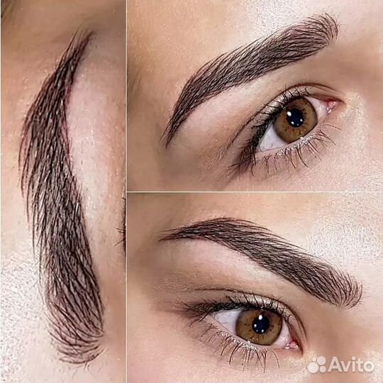 Микроблейдинг бровей