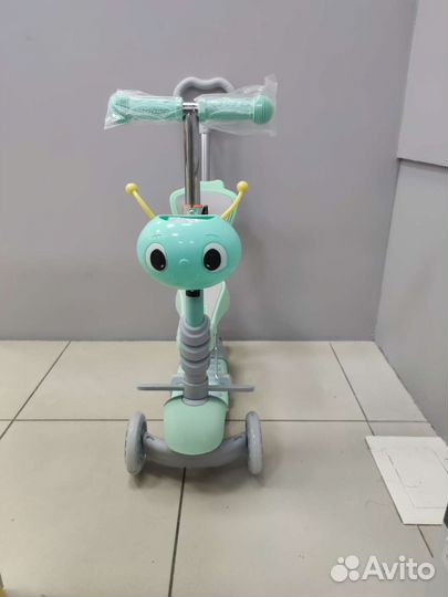 Самокат-беговел cityride 3в1 CR-S6-01GN