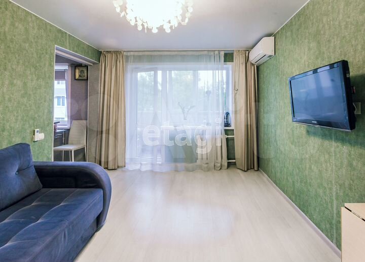 2-к. квартира, 49 м², 4/5 эт.