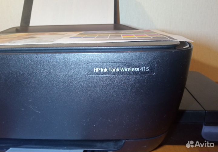 Принтер с снпч и Wi-Fi HP Ink Tank Wireless 415