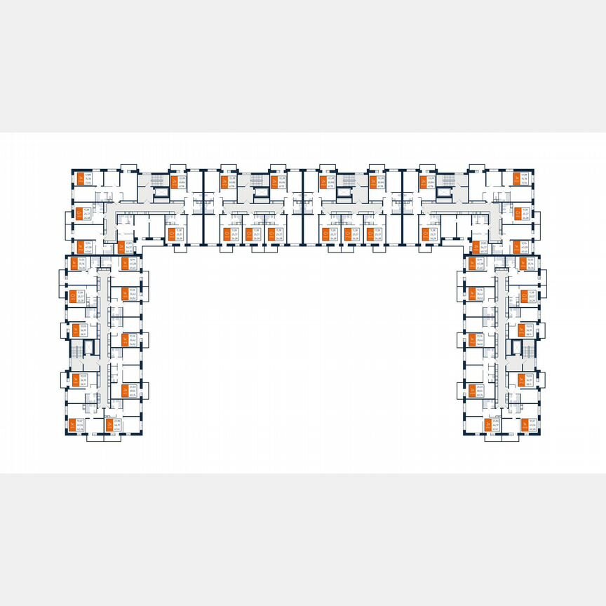 2-к. квартира, 60,7 м², 9/9 эт.
