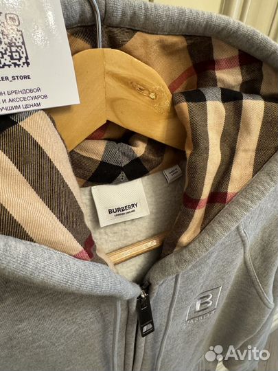 Зип худи Burberry оригинал