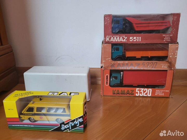 Раф Милиция 1:43, камазы