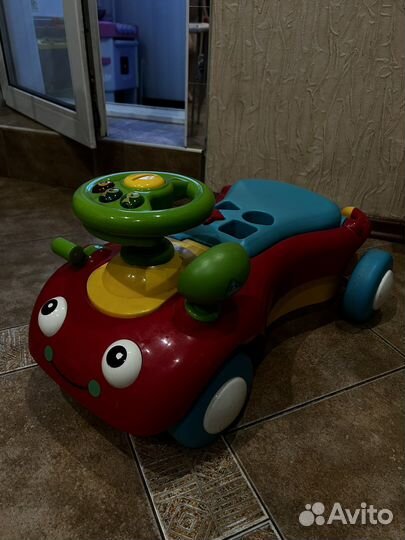 Машинка каталка 2в1 elc