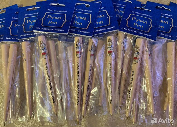 Оптовый лот. Набор 20 ручек Fifa Чм 2018