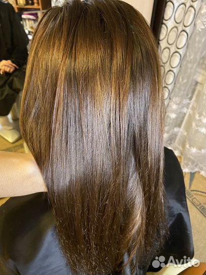 Кератиновое выпрямление волос на дому