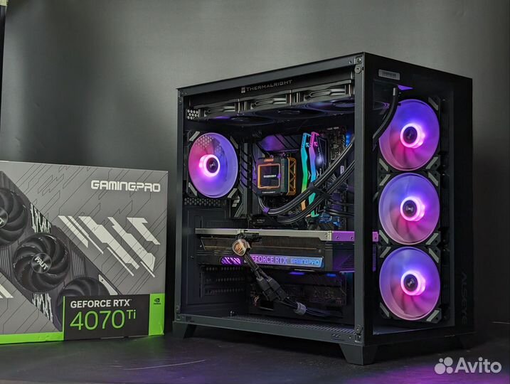 Топ игровой пк I5 14600k RTX 4070ti 32gb DDR5 Z690