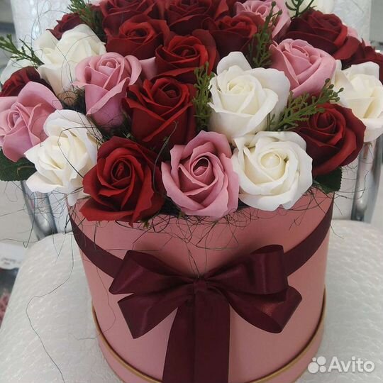 Букеты из мыльных роз на любой бюджет