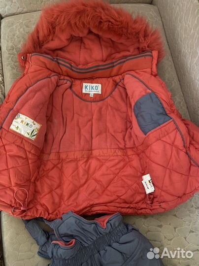 Комбинезон для девоки 98 зимний kiko