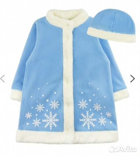 Костюм снегурочки 110-116 (64) напрокат