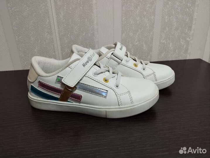 Кеды, кроссовки белые детские