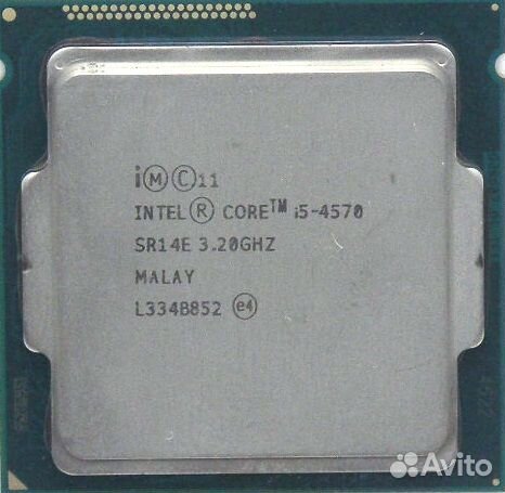 Процессор Intel Core i5-4570 3.2 (3.4) Ghz S-1150