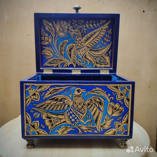 Шкатулка. Авторская ручная роспись