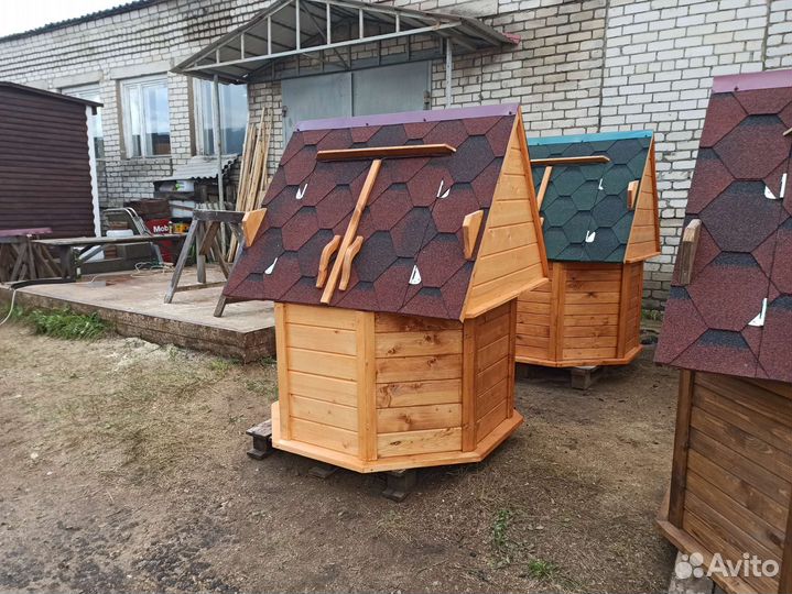 Домики на колодцы