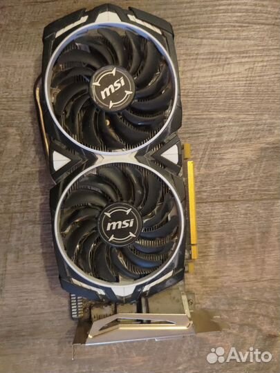 Видеокарта MSI Radeon RX 570 armor 8GB OC