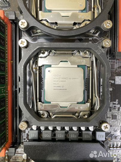 Kllisre X99 ZX-DU99D4 2x Xeon E5 2680v3 DDR4 32Gb