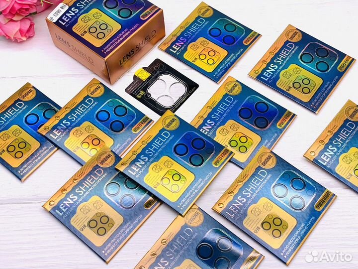 Защитное стекло на камеру iPhone