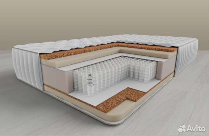 Матрас 120х200 Premium Hard 26 S1000, Без молнии