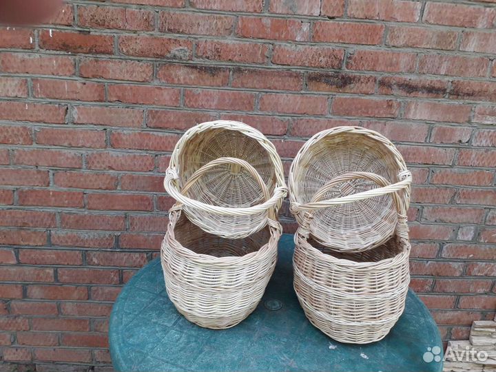 Корзины плетёные