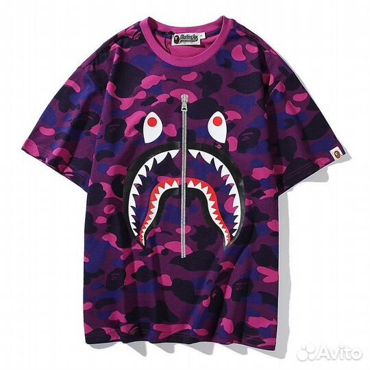 Футболка Bape (фиолетовая)