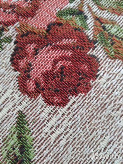 Гобелен СССР для мебели. Отрез ткани