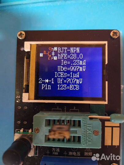 GM 328a тестер радиодеталей
