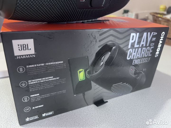 Портативная колонка Jbl charge 5 оригинал