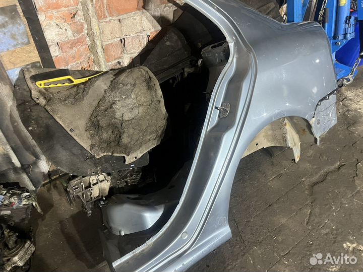 Крыло заднее левое Skoda Fabia sedan