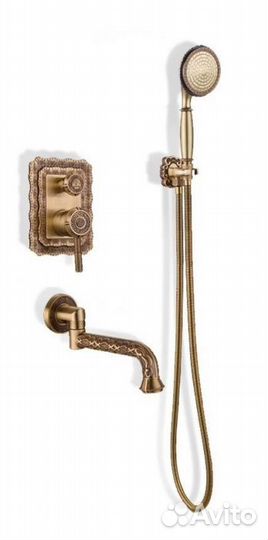 Душевая система Bronze de Luxe Windsor 10137/1DF