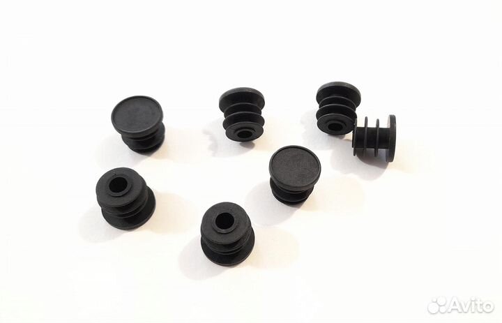 Заглушки в торец руля (пара)