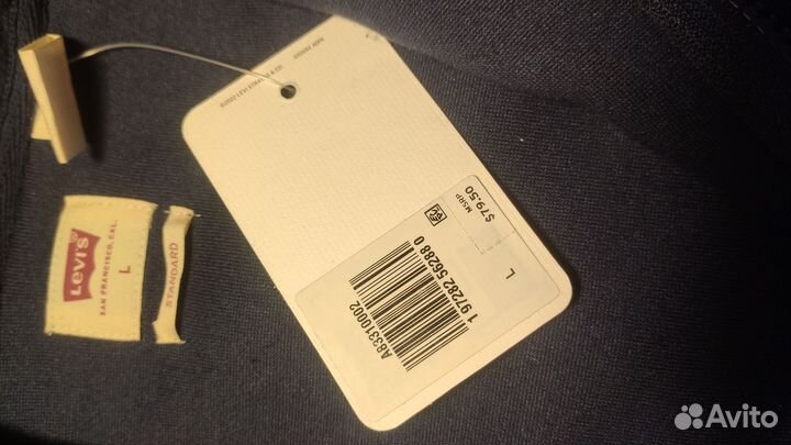 Толстовка мужская с капюшоном Левис Levi's