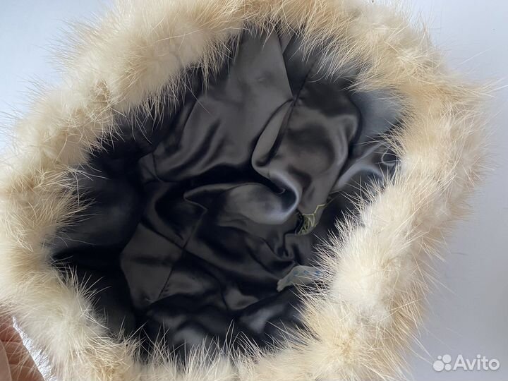 Шапка норковая женская