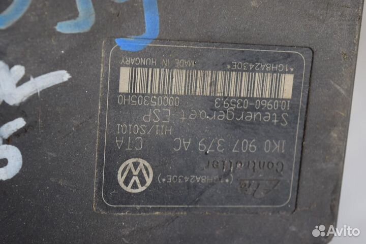 Блок абс (ABS) Volkswagen Golf 5 1K0907379AC,10096