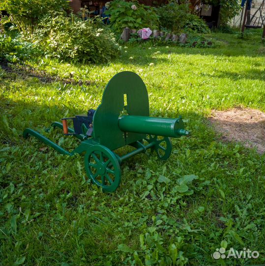 Деревянный пулемёт Максим игрушка