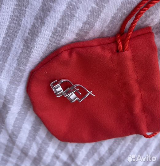 Серьги серебро 925